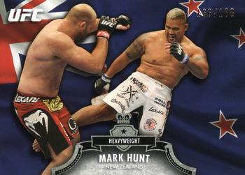 2012 Topps UFC Bloodlines - Country Flag #22 Mark Hunt Front