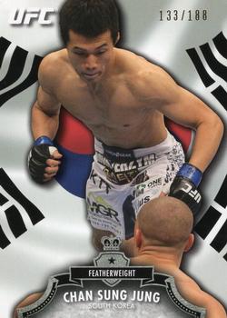 2012 Topps UFC Bloodlines - Country Flag #34 Chan Sung Jung Front