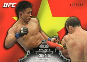 2012 Topps UFC Bloodlines - Country Flag #35 Cung Le Front