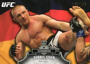 2012 Topps UFC Bloodlines - Country Flag #49 Dennis Siver Front