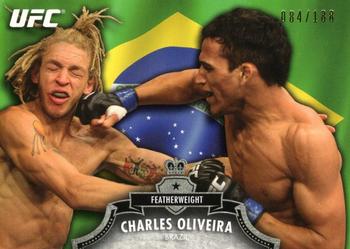 2012 Topps UFC Bloodlines - Country Flag #52 Charles Oliveira Front