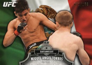 2012 Topps UFC Bloodlines - Country Flag #56 Miguel Angel Torres Front