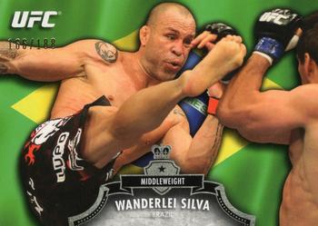 2012 Topps UFC Bloodlines - Country Flag #71 Wanderlei Silva Front