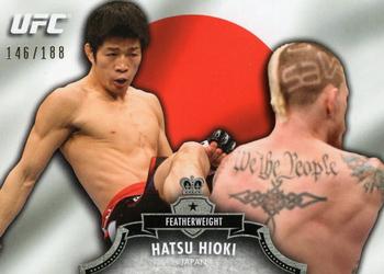 2012 Topps UFC Bloodlines - Country Flag #76 Hatsu Hioki Front