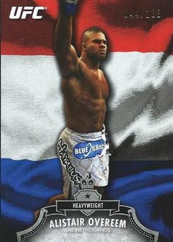 2012 Topps UFC Bloodlines - Country Flag #83 Alistair Overeem Front