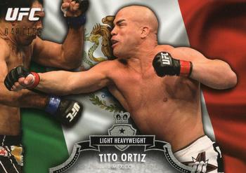 2012 Topps UFC Bloodlines - Country Flag #106 Tito Ortiz Front