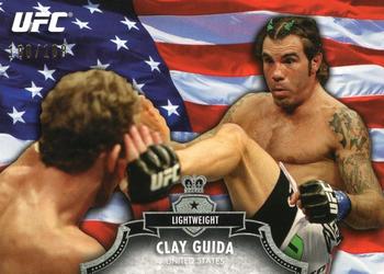 2012 Topps UFC Bloodlines - Country Flag #108 Clay Guida Front