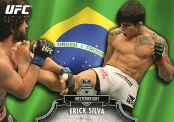 2012 Topps UFC Bloodlines - Country Flag #109 Erick Silva Front