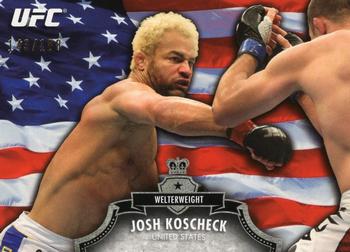 2012 Topps UFC Bloodlines - Country Flag #115 Josh Koscheck Front
