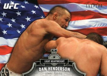 2012 Topps UFC Bloodlines - Country Flag #130 Dan Henderson Front