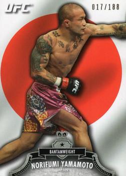 2012 Topps UFC Bloodlines - Country Flag #136 Norifumi Yamamoto Front