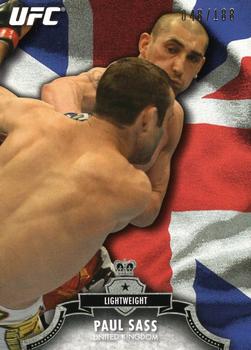 2012 Topps UFC Bloodlines - Country Flag #141 Paul Sass Front