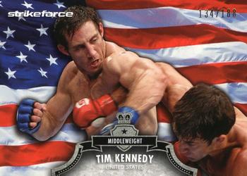 2012 Topps UFC Bloodlines - Country Flag #145 Tim Kennedy Front