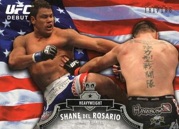 2012 Topps UFC Bloodlines - Country Flag #149 Shane Del Rosario Front