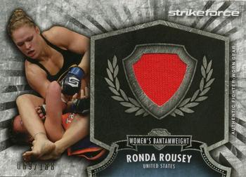 2012 Topps UFC Bloodlines - Fighter Relics #FR-RR Ronda Rousey Front