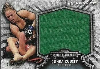 2012 Topps UFC Bloodlines - Jumbo Fighter Relics #FJR-RR Ronda Rousey Front