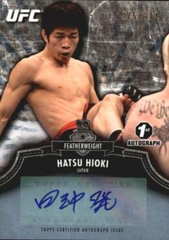 2012 Topps UFC Bloodlines - Fighter Autograph #A-HH Hatsu Hioki Front