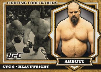 2012 Topps UFC Bloodlines - Fighting Forefathers #FF-TA Tank Abbott Front