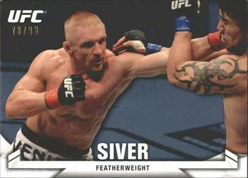 2013 Topps UFC Knockout - Blue #51 Dennis Siver Front