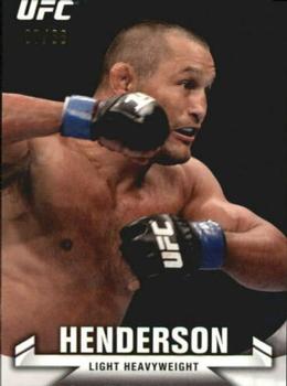 2013 Topps UFC Knockout - Blue #103 Dan Henderson Front