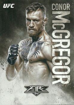 2017 Topps Fire UFC #2 Conor McGregor Front