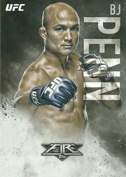 2017 Topps Fire UFC #12 BJ Penn Front