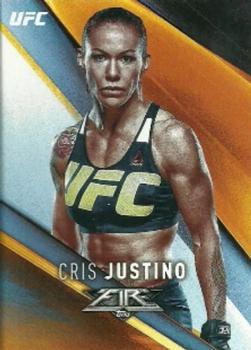 2017 Topps Fire UFC #17 Cris Justino Front