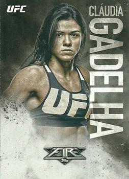 2017 Topps Fire UFC #29 Claudia Gadelha Front