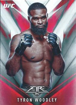 2017 Topps Fire UFC #30 Tyron Woodley Front