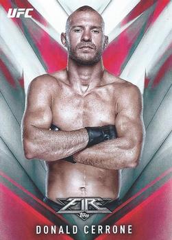 2017 Topps Fire UFC #44 Donald Cerrone Front