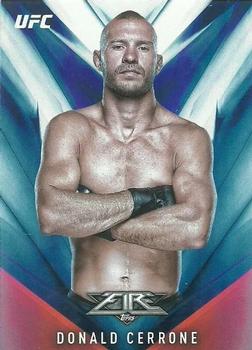 2017 Topps Fire UFC - Blue Flame #44 Donald Cerrone Front