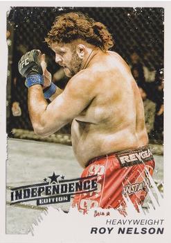2011 Topps UFC Moment of Truth - Independence Edition #30 Roy Nelson Front