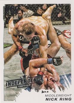 2011 Topps UFC Moment of Truth - Independence Edition #32 Nick Ring Front