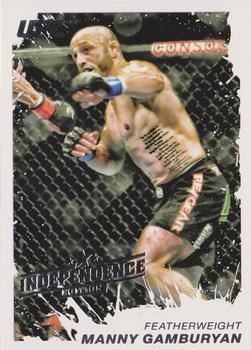 2011 Topps UFC Moment of Truth - Independence Edition #54 Manny Gamburyan Front