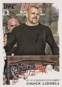 2011 Topps UFC Moment of Truth - Independence Edition #76 Chuck Liddell Front