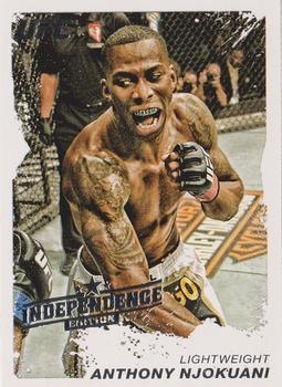 2011 Topps UFC Moment of Truth - Independence Edition #78 Anthony Njokuani Front