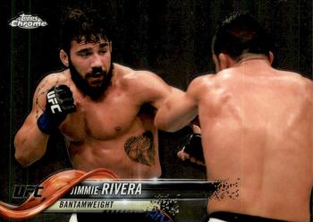 2018 Topps Chrome UFC #56 Jimmie Rivera Front