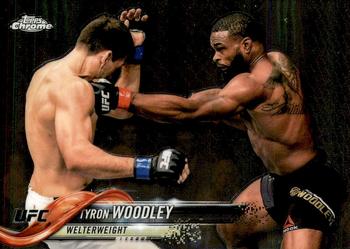 2018 Topps Chrome UFC #62 Tyron Woodley Front