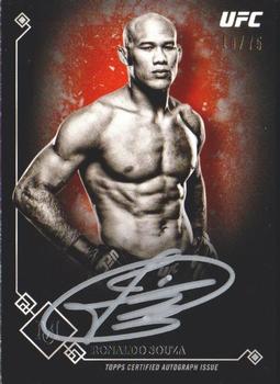 2017 Topps Museum Collection UFC - Museum Autographs #MA-JS Ronaldo Souza Front