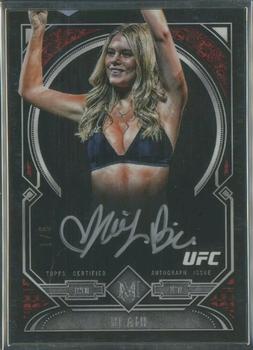 2017 Topps Museum Collection UFC - Museum Collection Framed Autographs Silver #FA-CB Chrissy Blair Front