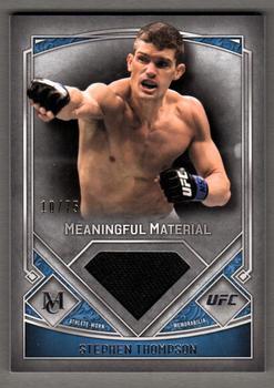 2017 Topps Museum Collection UFC - Meaningful Material Relics #MMR-ST Stephen Thompson Front