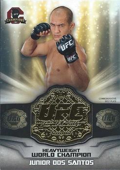 2014 Topps UFC Champions - Champions Single Belt Manufactured Relic #CB-6 Junior Dos Santos Front