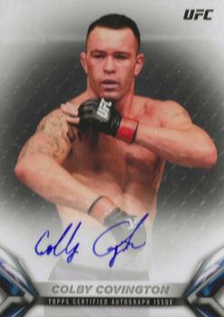 2018 Topps UFC Knockout - Knockout Autographs #KA-CC Colby Covington Front