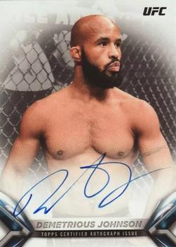 2018 Topps UFC Knockout - Knockout Autographs #KA-DJ Demetrious Johnson Front