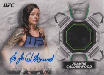 2018 Topps UFC Knockout - Knockout Autograph Relics #KAR-JC Joanne Calderwood Front