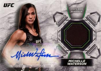 2018 Topps UFC Knockout - Knockout Autograph Relics #KAR-MW Michelle Waterson Front
