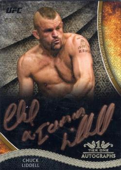 2018 Topps UFC Knockout - Tier One Autographs Bronze Ink #TOA-CL Chuck Liddell Front