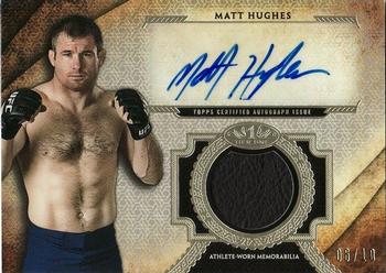 2018 Topps UFC Knockout - Tier One Fight Glove Autograph Relics #TAR-MH Matt Hughes Front