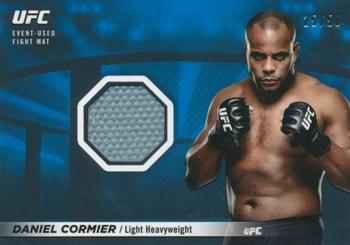 2018 Topps UFC Knockout - Fight Mat Relics Blue #FMR-DC Daniel Cormier Front