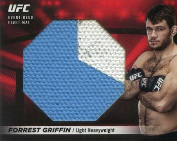 2018 Topps UFC Knockout - Fight Mat Relics Red #FMR-FG Forrest Griffin Front